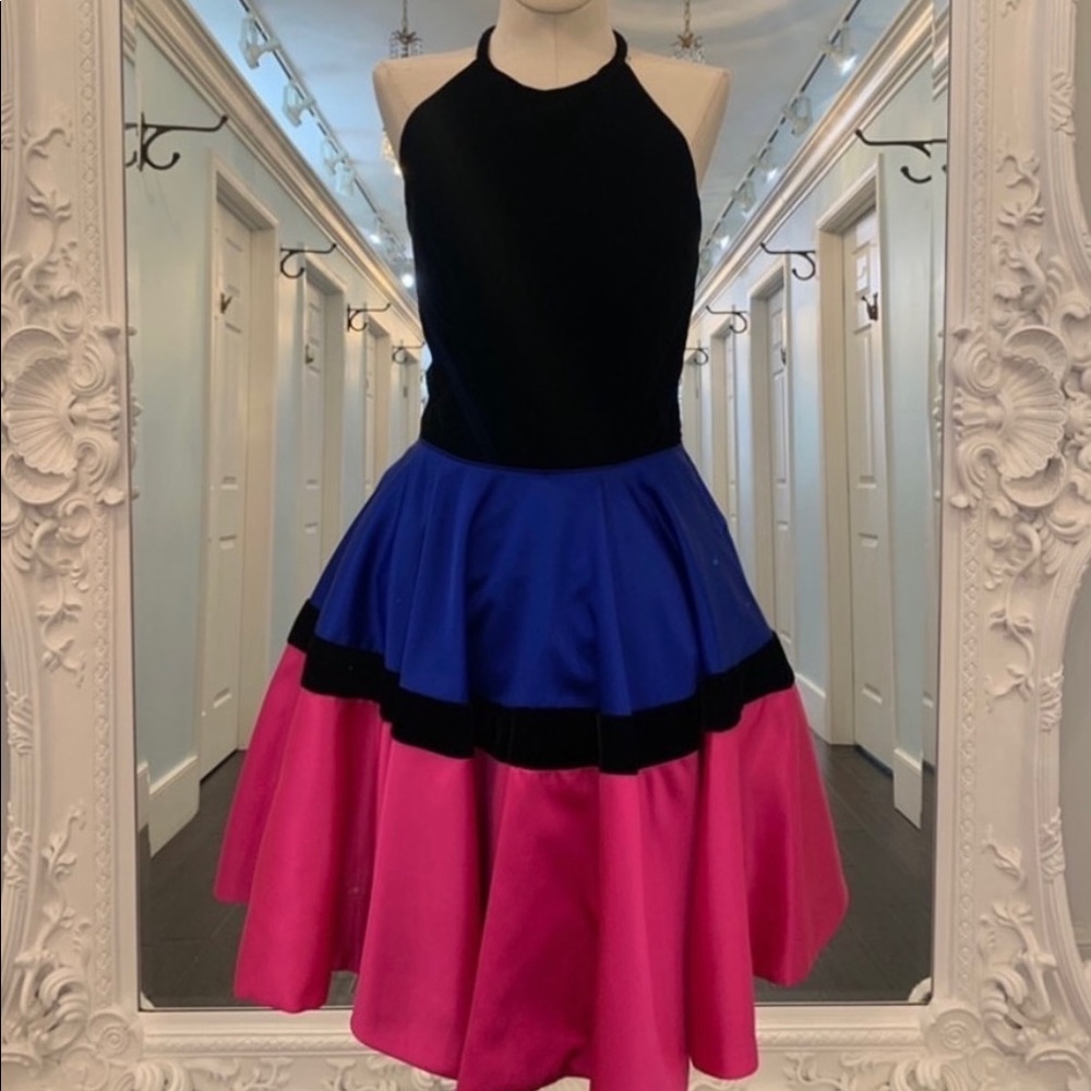 Sherri Hill velvet cocktail